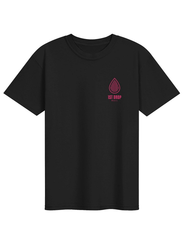 1st Drop Music Logo Strawberry Daiquiri T-shirt